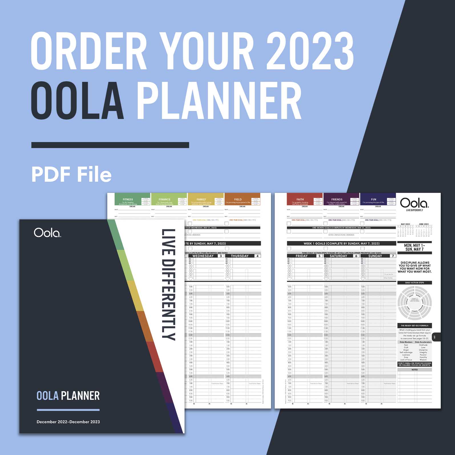 PDF: Oola Planner 2023