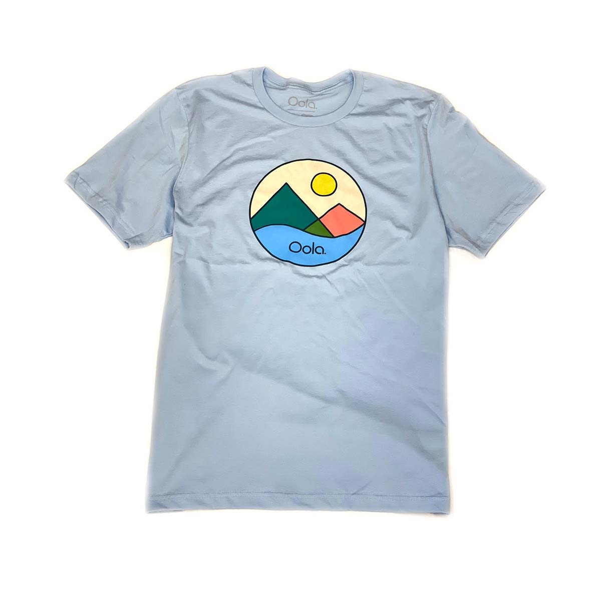 Villager Tee: Baby Blue